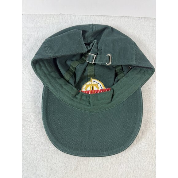 Vintage New Tomorrowland Disneyland Opening Day Promo hat forest green Strapback - Picture 5 of 7